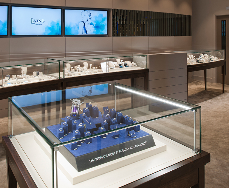 Laing the Jeweller Bespoke Joinery