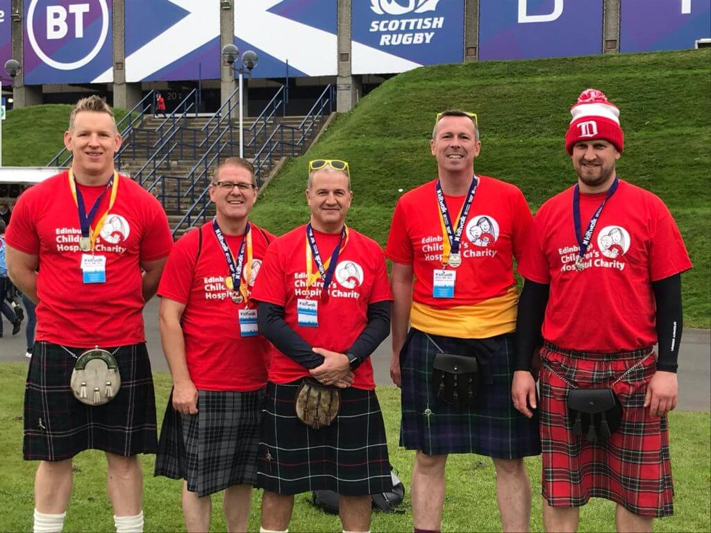 Kiltwalking for ECHC
